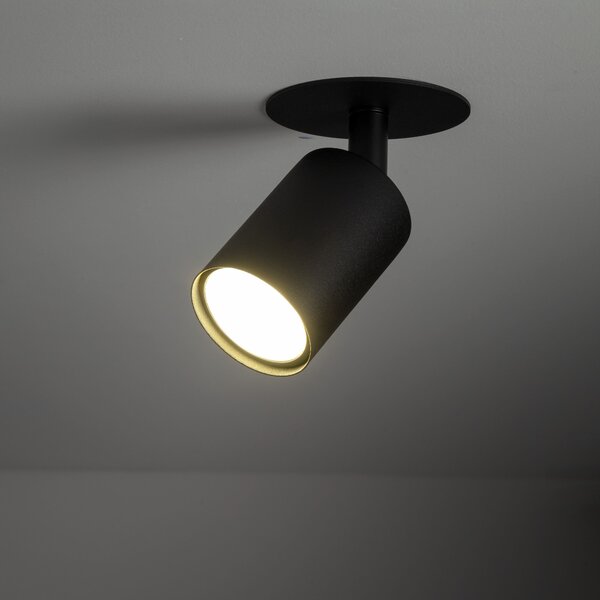 TK Lighting Černé vestavné bodové svítidlo Nex pro žárovku GU10 TK10798