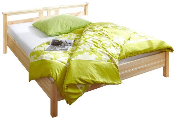 POSTEL, 140/200 cm barvy borovice MID.YOU - Jednolůžkové postele, Online Only