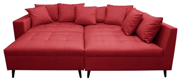 ROHOVÁ SEDAČKA, textil, červená MID.YOU - Sedací soupravy, Online Only