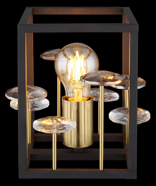 STOLNÍ LAMPA, E27, 15/15/20 cm Globo - Online Only svítidla, Online Only