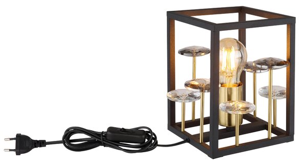 STOLNÍ LAMPA, E27, 15/15/20 cm Globo - Online Only svítidla, Online Only
