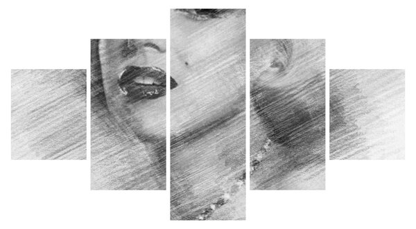 Obraz - Portrén Merilyn Monroe (125x70 cm)