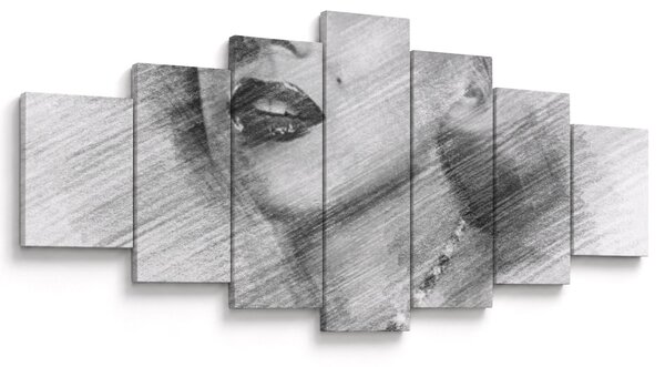 Obraz - Portrén Merilyn Monroe (210x100 cm)