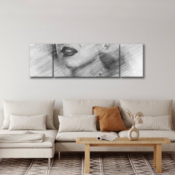 Obraz - Portrén Merilyn Monroe (170x50 cm)