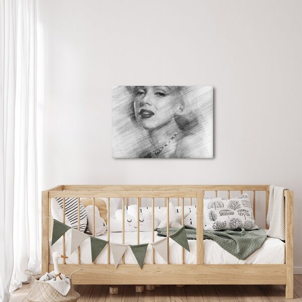 Obraz - Portrén Merilyn Monroe (70x50 cm)