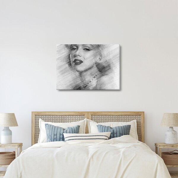 Obraz - Portrén Merilyn Monroe (70x50 cm)