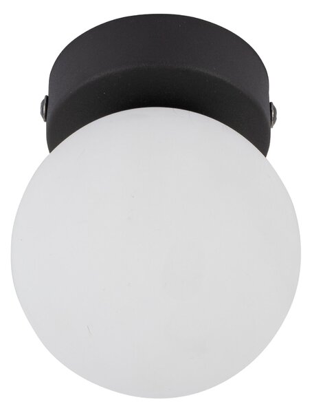 TK Lighting Černé stropní/nástěnné svítidlo Vox 100mm pro žárovku G9 TK5613