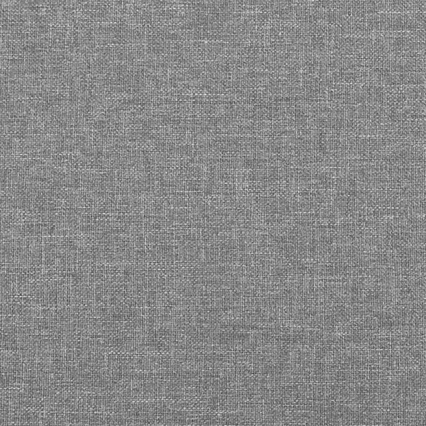 Relaxační křeslo světle šedé textil 341176