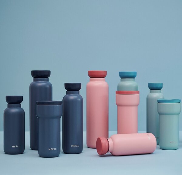 Termolahev Ellipse z nerezové oceli, 900ml, Mepal, růžová
