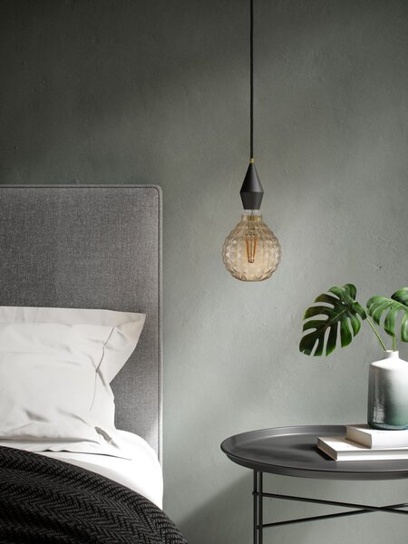 NORDLUX LED žárovka dekorační E27 Avra Square 2W jantar 1428070