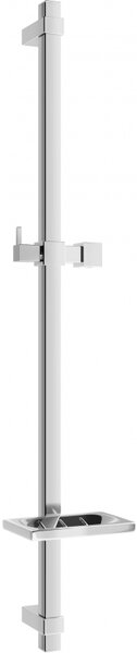 Mexen DQ sprchová tyč s mýdlenkou 80 cm, chrom - 79381-00