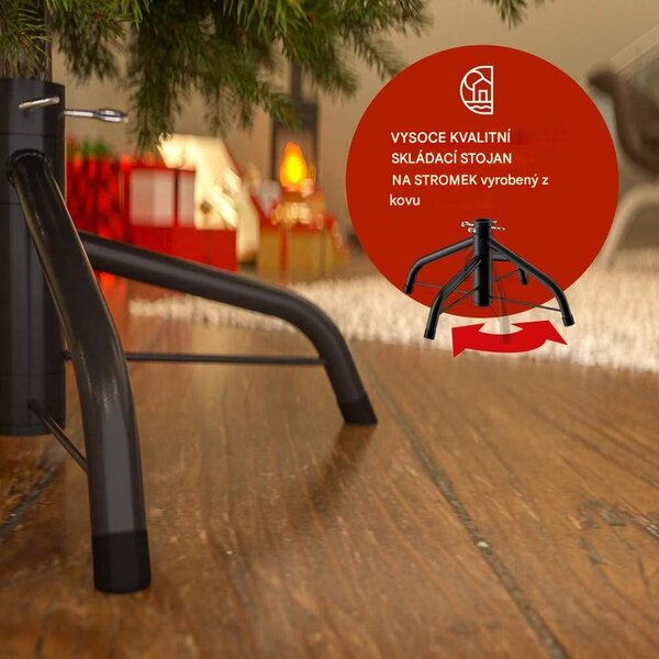 Deuba Umělý vánoční stromeček 140 cm