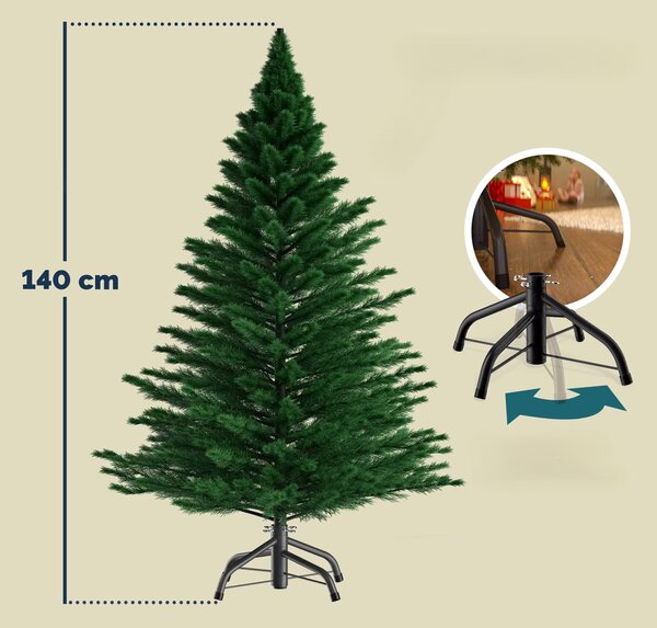 Deuba Umělý vánoční stromeček 140 cm