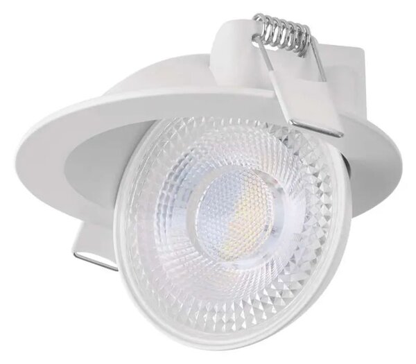 EMOS Bílé LED bodové svítidlo GERI 105mm 6,5W CCT s výklopným rámečkem ZV1160