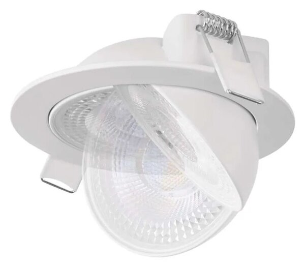 EMOS Bílé LED bodové svítidlo GERI 105mm 6,5W CCT s výklopným rámečkem ZV1160