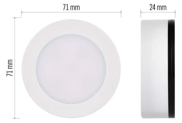 EMOS Samolepící LED noční světlo na 3x AAA, 2 ks P3327