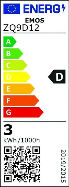 EMOS LED žárovka 2,5W G9 Barva světla: Teplá bílá ZQ9D12