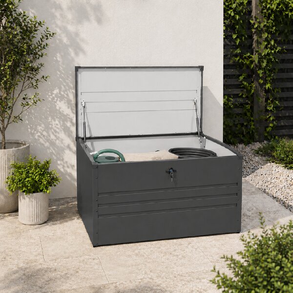 Furnigo Kovový úložný box 590 l - antracit