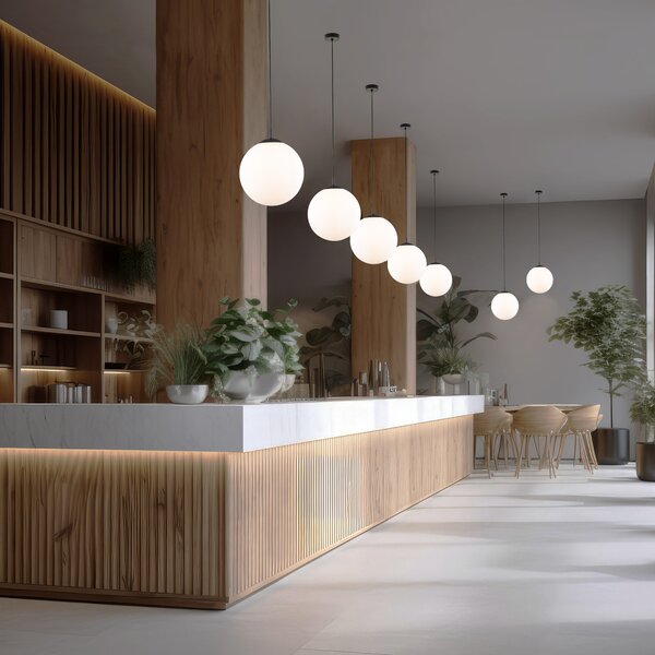 TK Lighting Černý závěsný lustr Esme s bílým stínidlem 350mm pro žárovku E27 TK5671