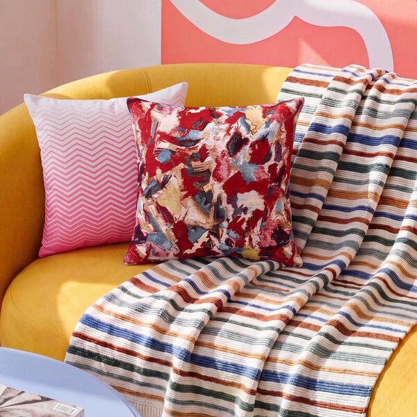 Povlak SOFA fantasy červená 45 x 45 cm