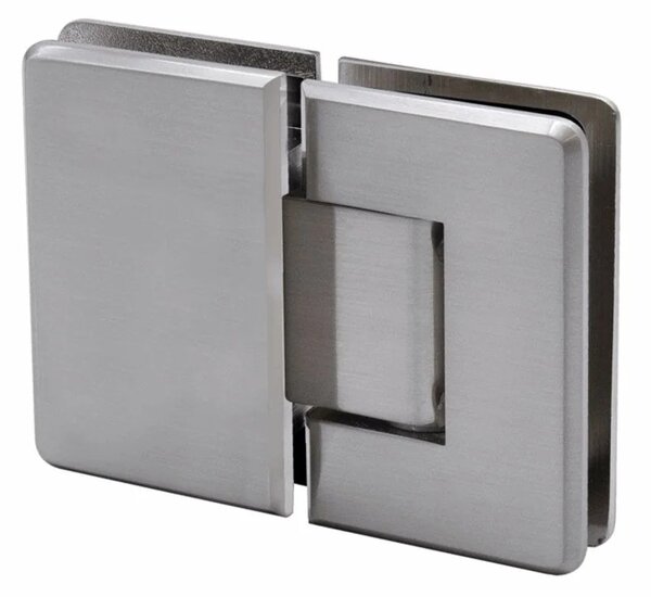Helo Nastavitelný pant pro saunové dveře sklo–sklo, 8–10 mm steel