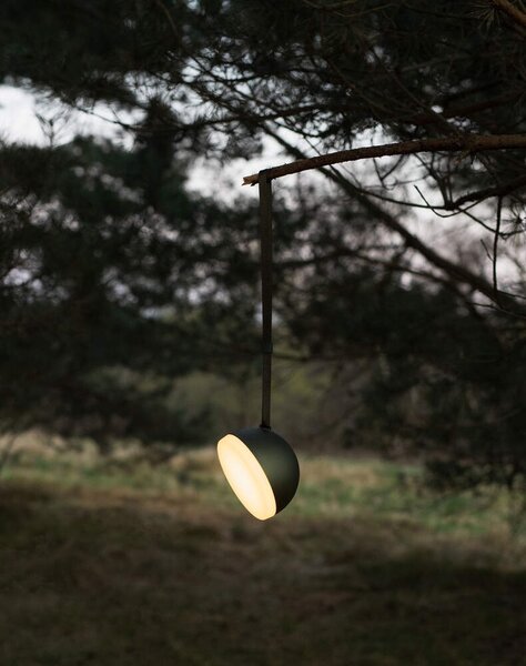 New Works Přenosná lampa Sphere Adventure Light, Deep Green 21612