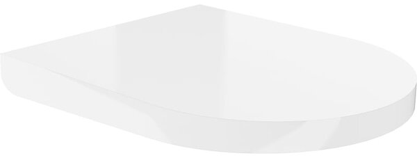 Mexen deska pomalu padající tvrdá, duroplast, bílá lesk - 39020100