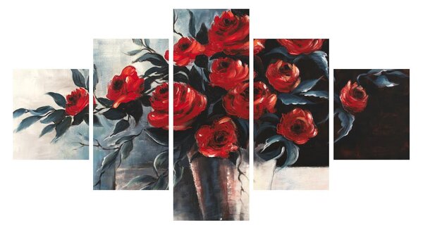 Obraz růží (125x70 cm)