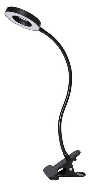 Ecolite Černá LED stolní nabíjecí lampička Mila 8W LU15A-CR