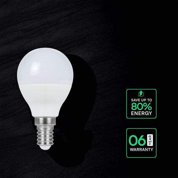LED Solution LED žárovka 6,5W E14 Barva světla: Denní bílá 218646