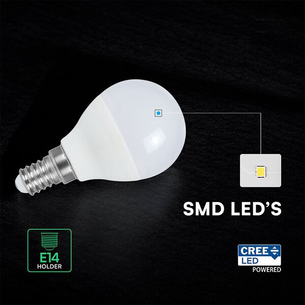 LED Solution LED žárovka 6,5W E14 Barva světla: Denní bílá 218646