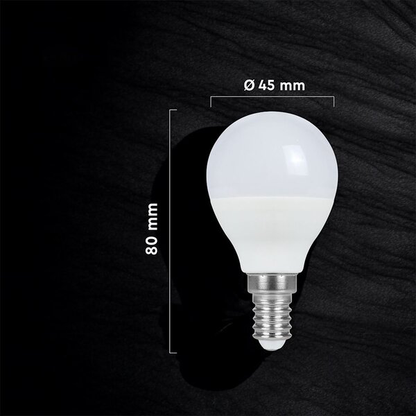 LED Solution LED žárovka 6,5W E14 Barva světla: Denní bílá 218646
