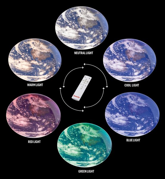 Smarter Stropní/nástěnné LED svítidlo Terra, ø48cm