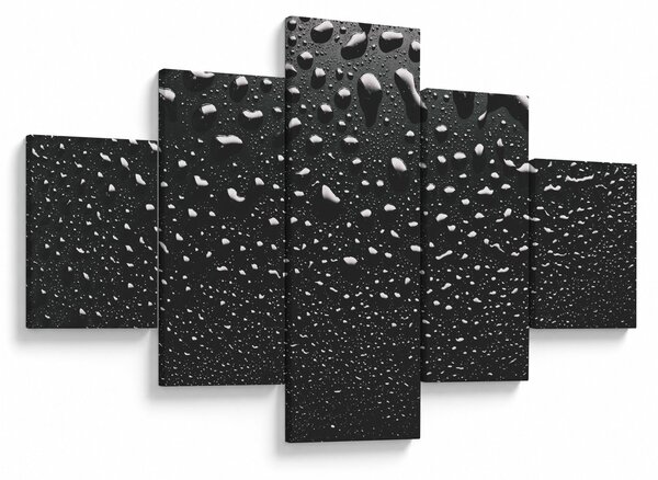 Obraz kapek vody (125x70 cm)