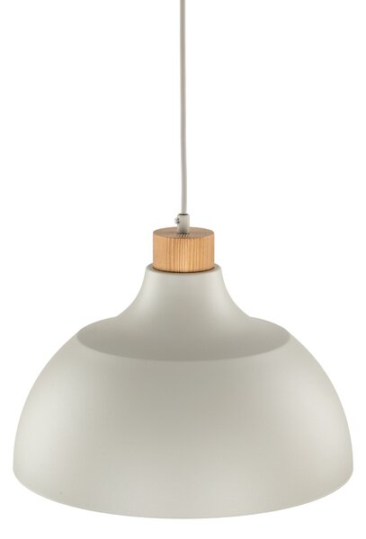 TK Lighting Béžový závěsný lustr Cap pro žárovku E27 TK5664