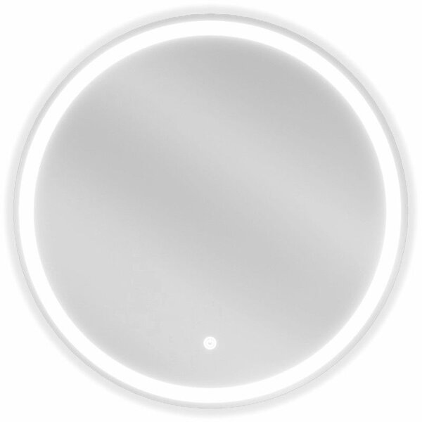 Mexen Gobi koupelnové zrcadlo s podsvícením, kulaté 60 cm, LED 6000K, protimlžící - 9801-060-060-611-00
