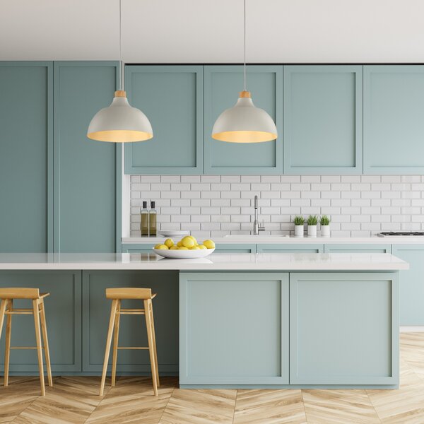 TK Lighting Béžový závěsný lustr Cap pro žárovku E27 TK5664