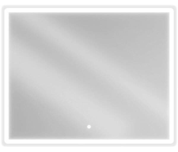 Mexen Navia zrcadlo do koupelny podsvícené 100 x 80 cm, LED 6000K, anti-mlhové - 9803-100-080-611-00