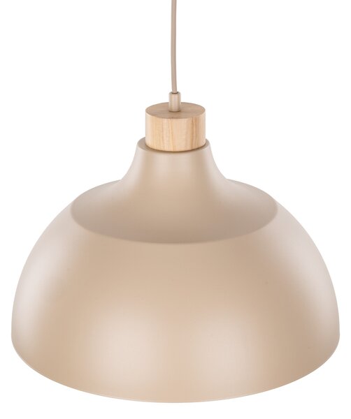 TK Lighting Pískový závěsný lustr Cap pro žárovku E27 TK10656