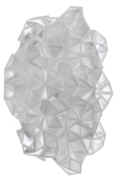 Slamp Drusa - designové nástěnné světlo, bílé