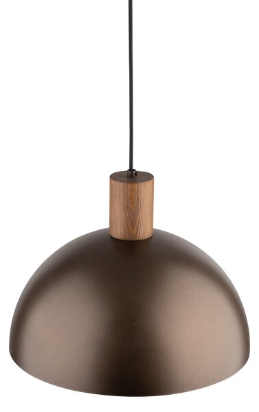 TK Lighting Hnědý závěsný lustr Oslo pro žárovku E27 TK4508