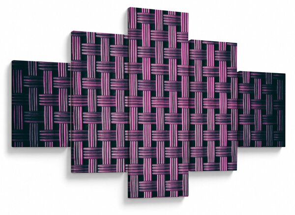 Obraz fialové textury (125x70 cm)