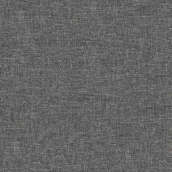 Houpací křeslo světle šedé textil 341253