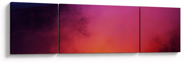 Obraz - vulkán (170x50 cm)