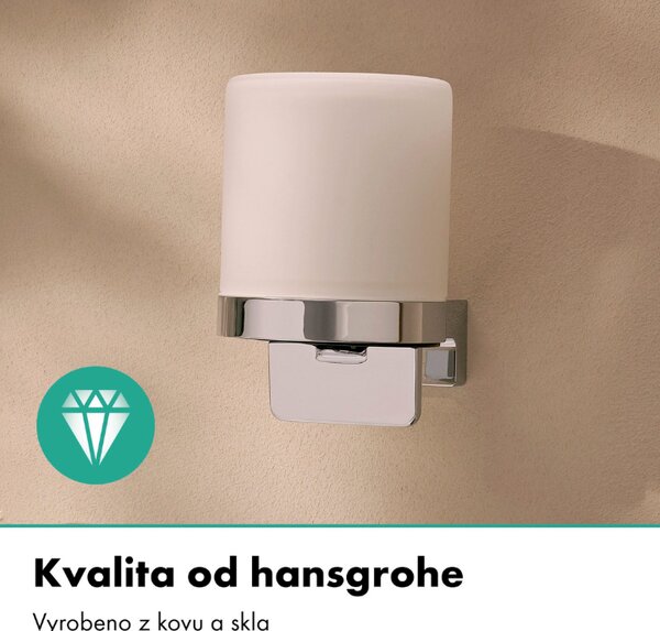 Hansgrohe AddStoris S - Dávkovač tekutého mýdla, chrom 41765000