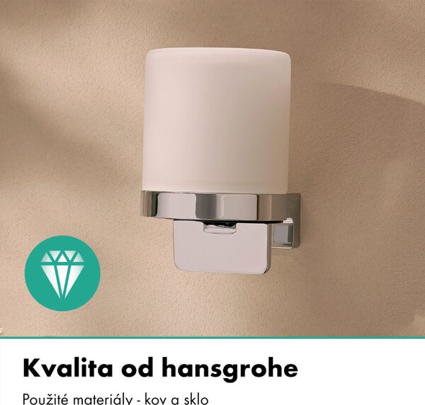 Hansgrohe AddStoris S - Dávkovač tekutého mýdla, chrom 41765000
