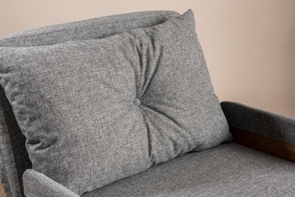 Křeslo Como S (světle šedá). Akce -25%