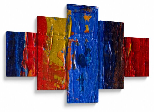 Obraz malířských barev (125x70 cm)