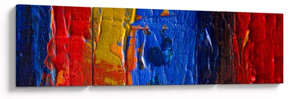 Obraz malířských barev (170x50 cm)