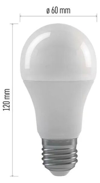 EMOS LED žárovka 10,5W E27 stmívatelná vypínačem ZQ5F52S